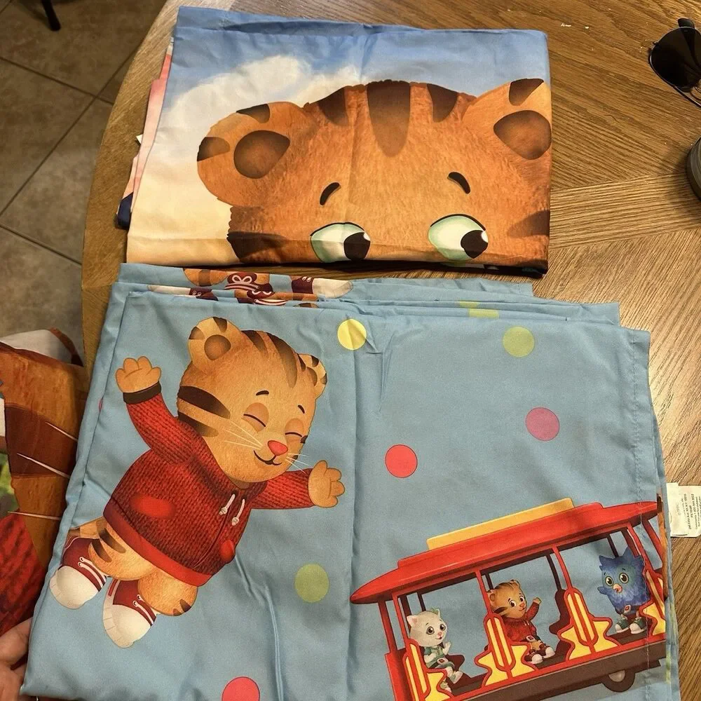 Daniel Tiger Treehouse Pals Twin Comforter Sheet Set 4pc Bedding Jay Franco